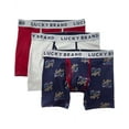 thumbnail image 1 of Lucky Brand mens  3pk Stretch Boxer Briefs, s, 1 of 2
