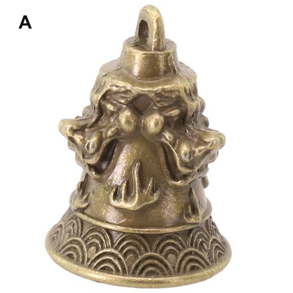 Lucky Brass Handicraft Drop Bell Key Car Creative Fengshui Home Pendant