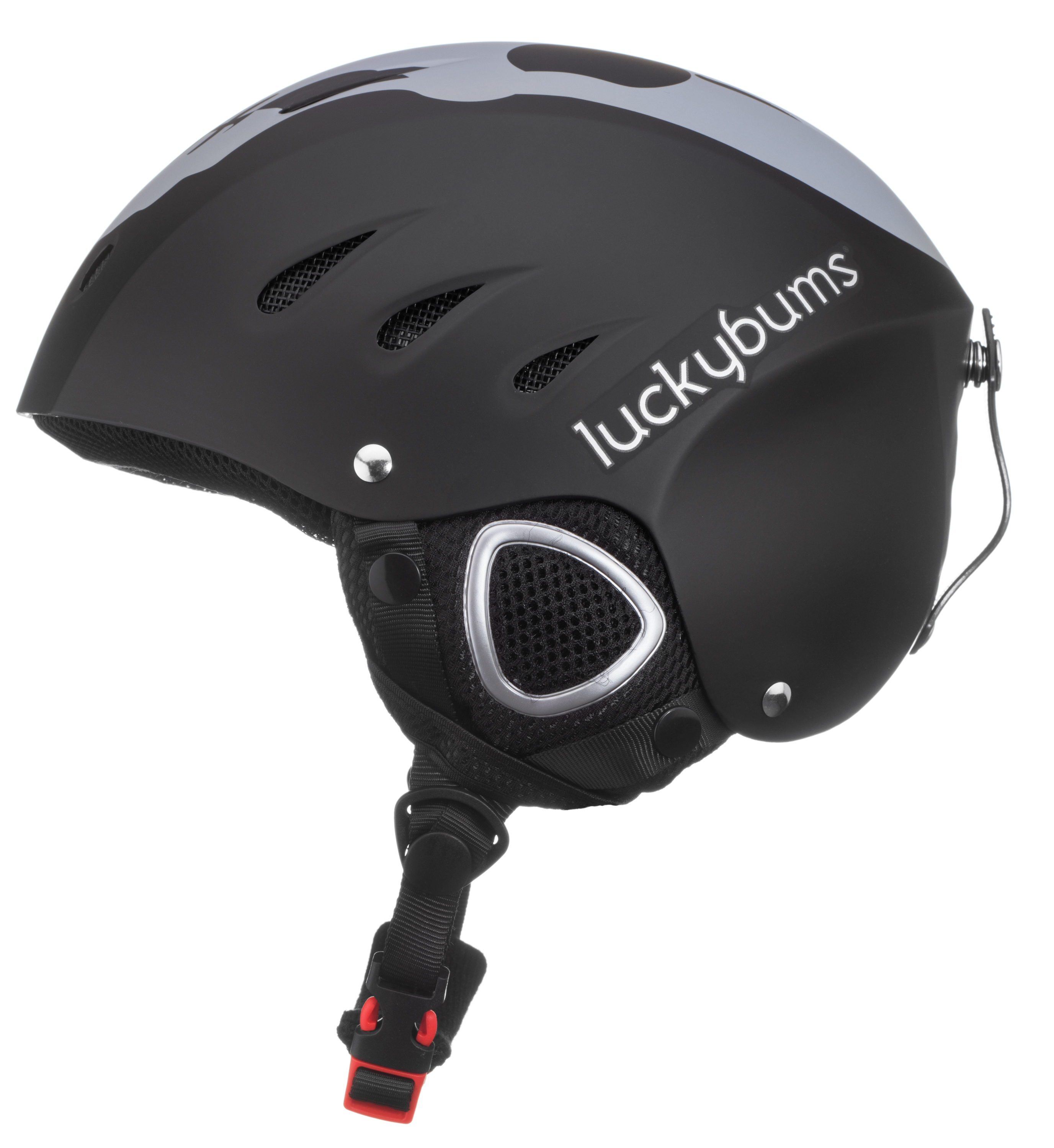 Lucky Bums Snow Sport Helmet, Skull, Small