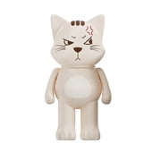 Lucky Cat Bluetooth Speaker, Hands-Free Calling, 1200mAh Battery and 30W Output for Desk, Home Office and Gift Giving, Beige