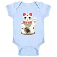 thumbnail image 1 of Lucky Cat Maneki Neko Baby Bodysuit Cute Baby Onesie, BABY BODYSUIT LAT 4424, 1 of 3