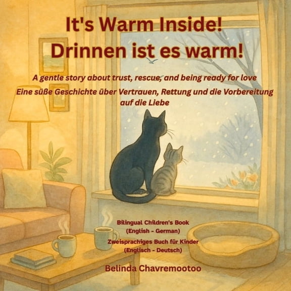 A Bilingual English - German Series: Luc It's warm inside! / Drinnen ist es warm! (Bilingual: English - German): A bilingual children's story about kindness and , Book 2, (Paperback)