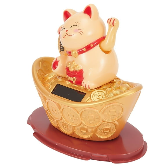 Lucky Cat Wealth Waving Hand Fortune Decor for Home and Shop