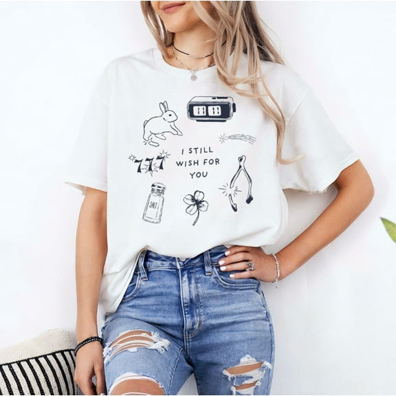 Lucky Charm Collage T-Shirt, Multicolors, Size S-5XL