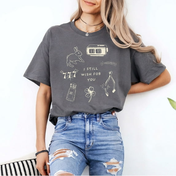 Lucky Charm Collage T-Shirt, Multicolors, Size S-5XL