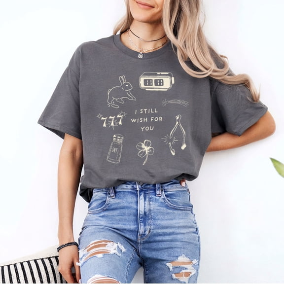 Lucky Charm Collage T-Shirt, Multicolors, Size S-5XL