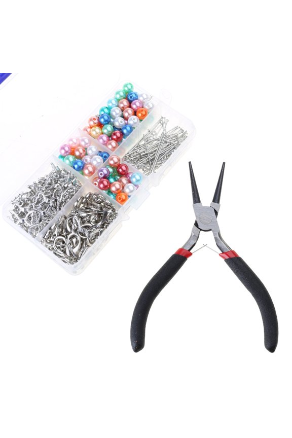 Lucky Charm DIY Keychain Making Set Practical DIY Keychain Set Acrylic Keyrings Phone Charm Wedding Decoration Accessory