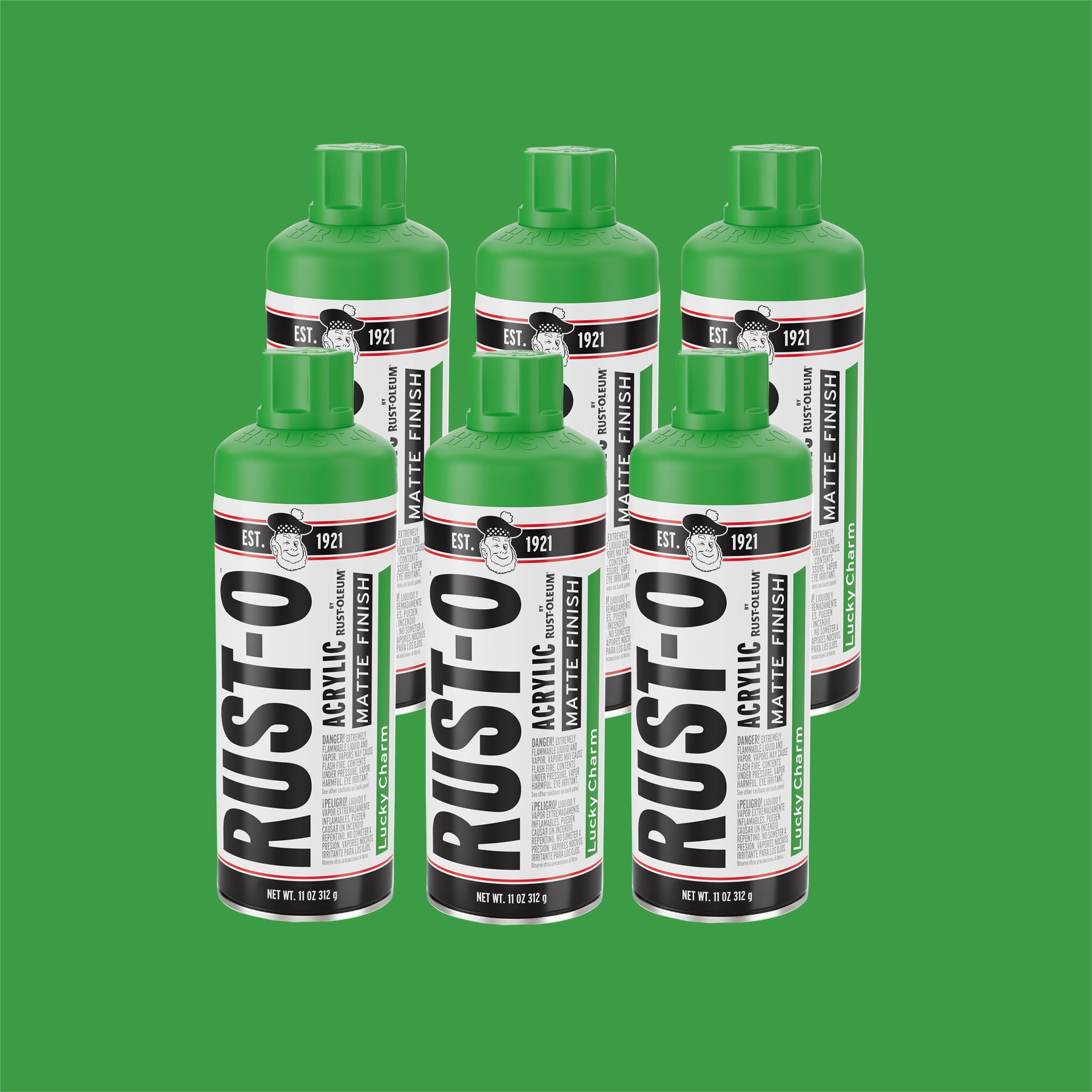 Bittersweet, Rust-Oleum Rust-O Acrylic Matte Spray Paint-392226