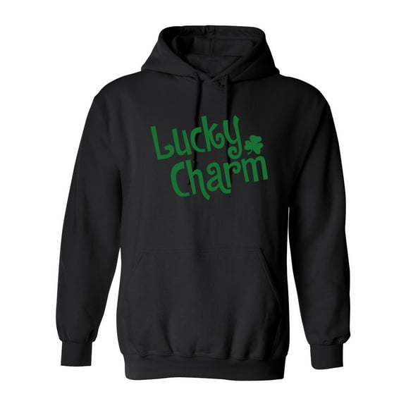 Lucky Charm St Saint Patricks Day Gift Sarcastic Humor Novelty Funny Men's Hoodies