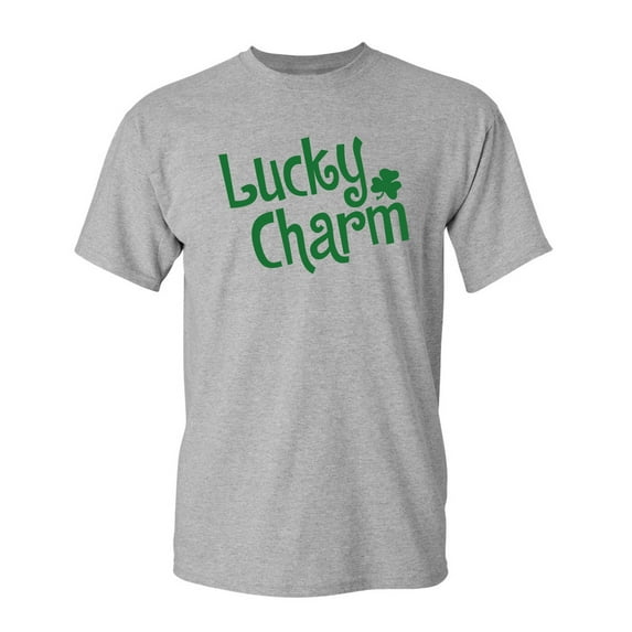 Lucky Charm St Saint Patricks Day Gift Sarcastic Humor Novelty Super Soft Ring Spun Funny T Shirt