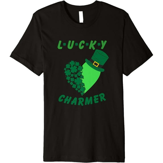 Lucky Charmer for St. Patrick's Day Lovely Family Present Premium T-Shirt