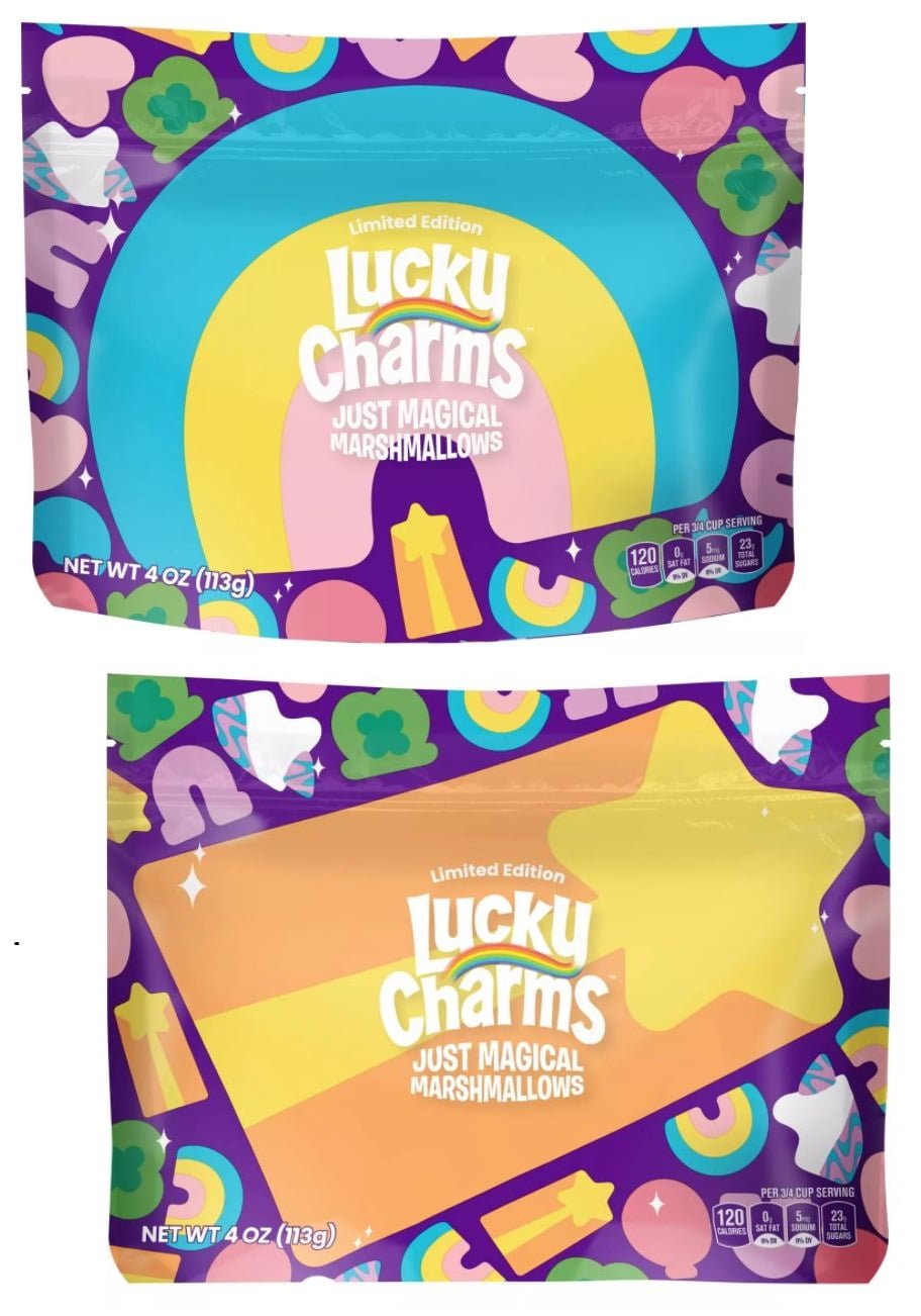 Lucky Charms 2022 Limited Edition Just Magical Marshmallows, Pack of 2