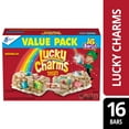thumbnail image 1 of Lucky Charms Cereal Treat Bars, Snack Bars, Value Pack, 16 Ct, 13.6 oz, 1 of 15