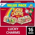 thumbnail image 1 of Lucky Charms Cereal Treat Bars, Snack Bars, Value Pack, 16 Count, 13.6 oz, 1 of 12