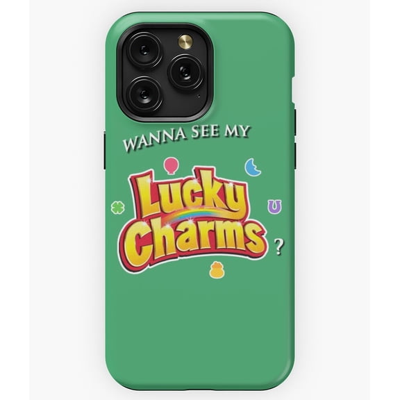 Lucky Charms Cereal Design M1009 Phone Case for iPhone 17 16 15 14 13 12 11 Pro Max