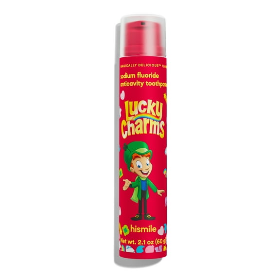 Lucky Charms Magically Delicious flavor sodium anticavity toothpaste