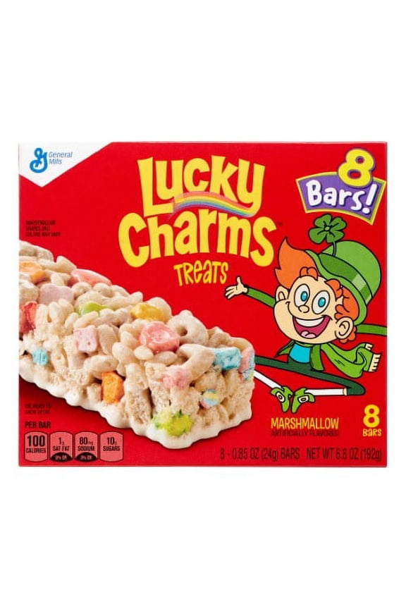 Lucky Charms Marshmallow Flavored Bars (Pack of 10)