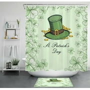 Lucky Charms: St. Patrick's Day Shower Curtains for an Enchanting Bathroom