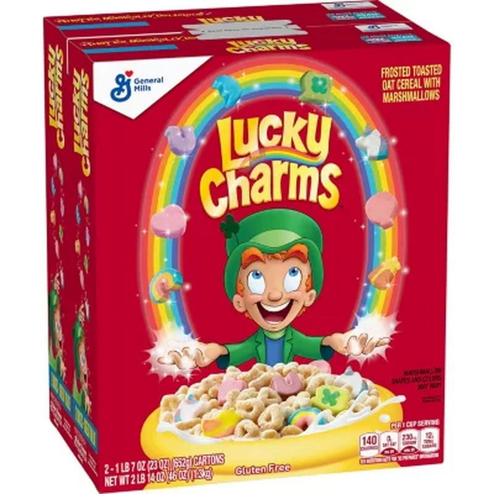 Lucky Charms with Marshmallows, 46Oz., 2Pk.