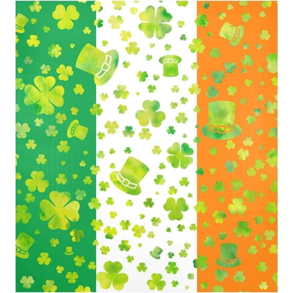 Lucky Clover Dishwasher Magnet Cover Front Door Decorative Refrigerator Covers Magnetic Sheet Sticker Wash Machine Fridge Panel Decal for Kitchen Appliance 23x26 in