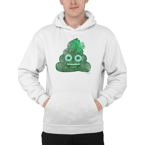 Lucky Clover - Emoji Poo Graphic Men's Hoodie