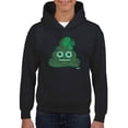 thumbnail image 1 of Lucky Clover - Emoji Poo Graphic Youth's Hoodie, 1 of 4