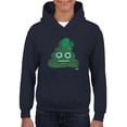thumbnail image 1 of Lucky Clover - Emoji Poo Graphic Youth's Hoodie, 1 of 4