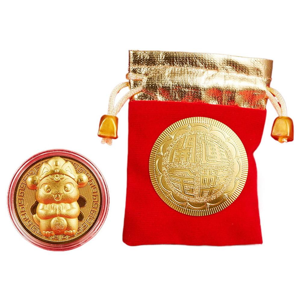 Lucky Coin 2025 Snake Year Good Luck Souvenir Coin Year Of The Snake