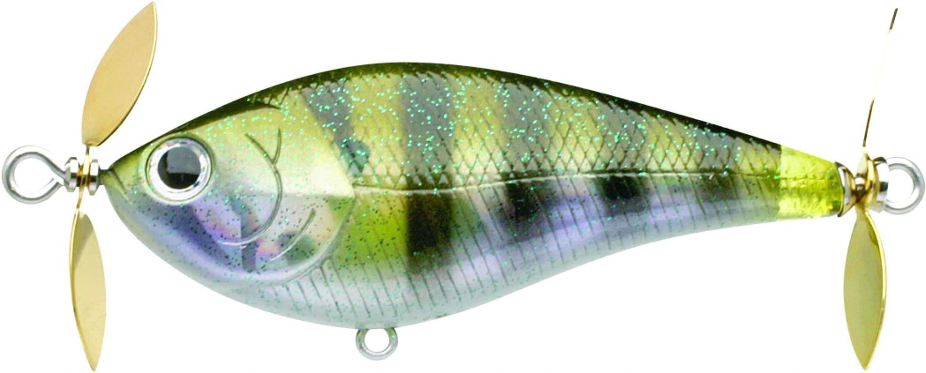 Lucky Craft KJ149GBBG Kelly Jordan Topwater Prop Bait, 2 3/4", 1/2 oz