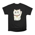 thumbnail image 1 of Lucky Cute Cat T-Shirt Tee Gift For Him Merch For Her Apparel For Friend, 1 of 2