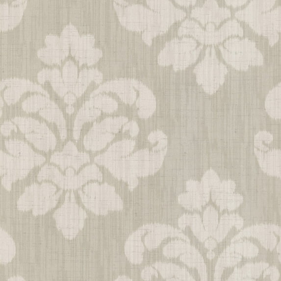 Lucky Day Mallory Beige Ikat Medallion Wallpaper, 20.5-in by 33-ft, 56.38 sq. ft.