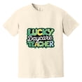 thumbnail image 1 of Lucky Daycare Teacher Funny Shamrock St Patricks Day Irish Comfort Color T-Shirt, 1 of 4
