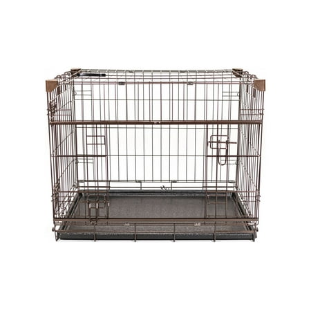 Lucky Dog 30" Dwell Series Bronze Dog Crate