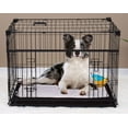 thumbnail image 1 of Lucky Dog Sliding Double Door Dog Crate, Medium, 36"L, 1 of 9