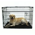 thumbnail image 1 of Lucky Dog Sliding Double-Door Dog Crate, X-Large, 48"L, 1 of 11