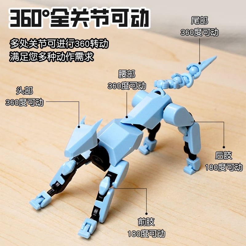 Lucky Doll 13 Joint Movable 3D Printing Doll Toy 3rd Generation Dummy ...