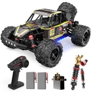 Lucky Doug 118 RC Car, 4WD High Speed Remote Control Car 43KM/H, 2.4GHz All Terrain Off Road RC Truck with Light, Gift for Adults Ages 18+
