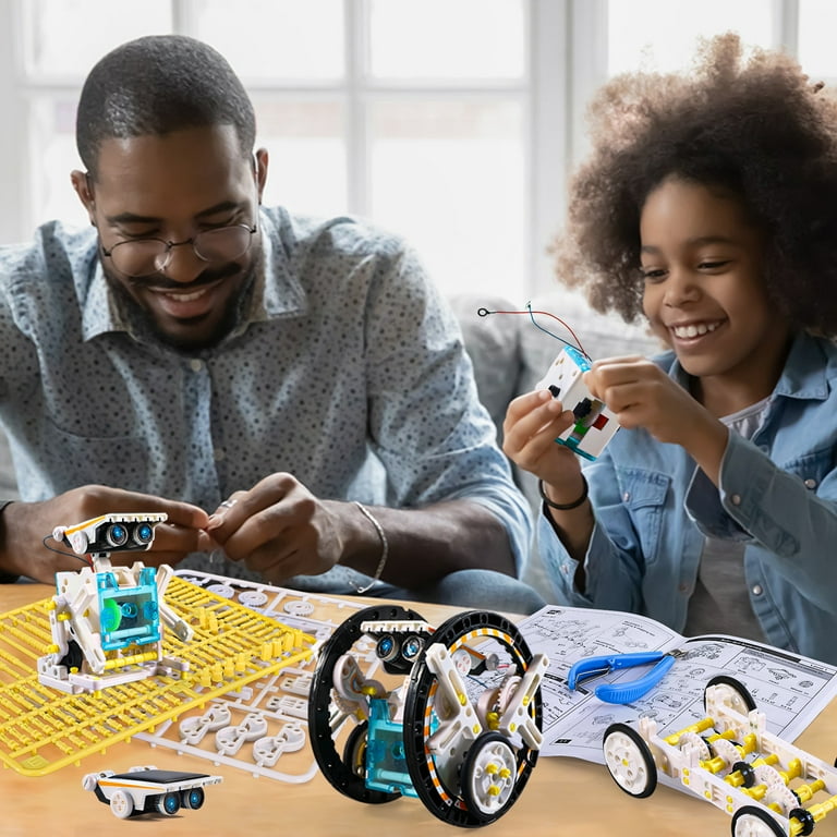 Lucky Doug 12 in1 Solar Robot Toys Stem Toys Building Kits Science kits for kids age 8 12 Walmart