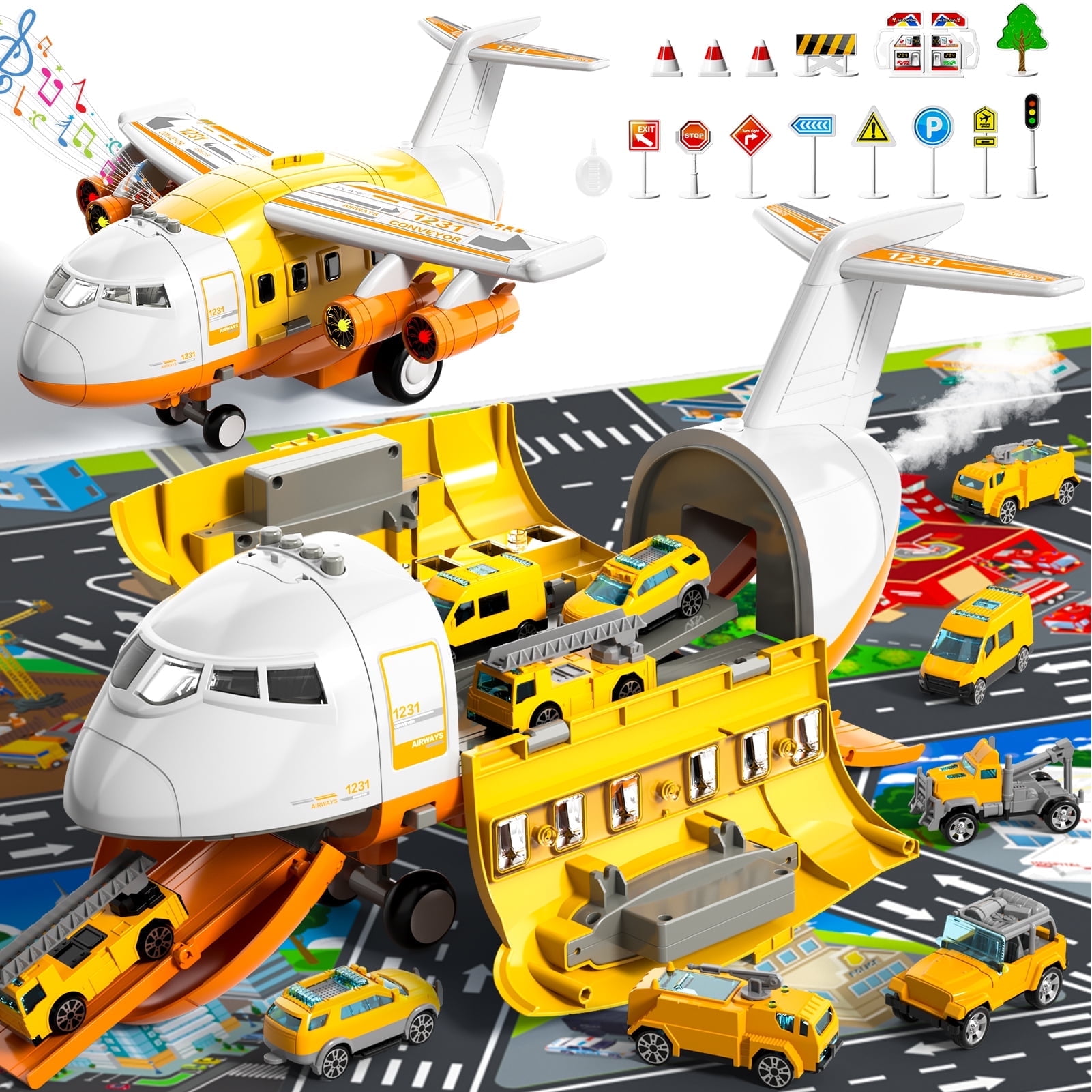 Lucky Doug Plane Toys for Toddlers Ages 1-6, Toddlers Airplane