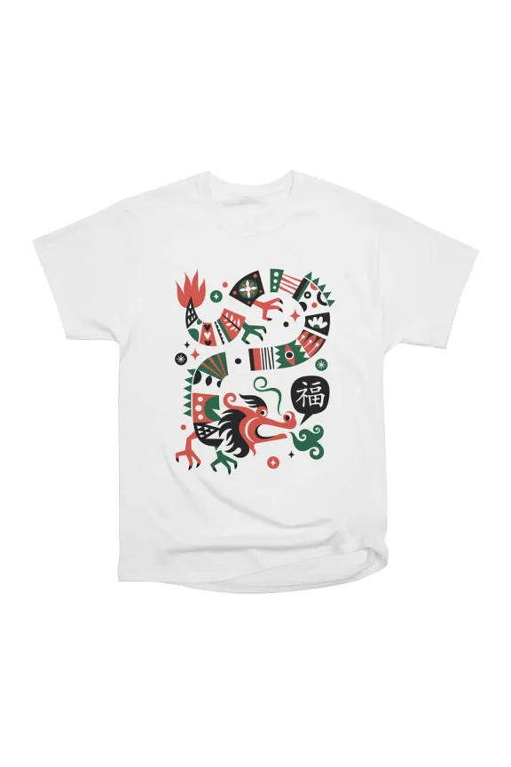 Lucky Dragon Dance T-Shirt Tee Gift For Him Merch For Her Apparel For Friend