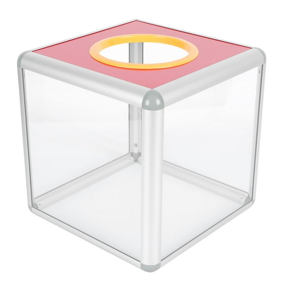 FELTECHELECTR Cubic Raffle Box Transparent 1Pc