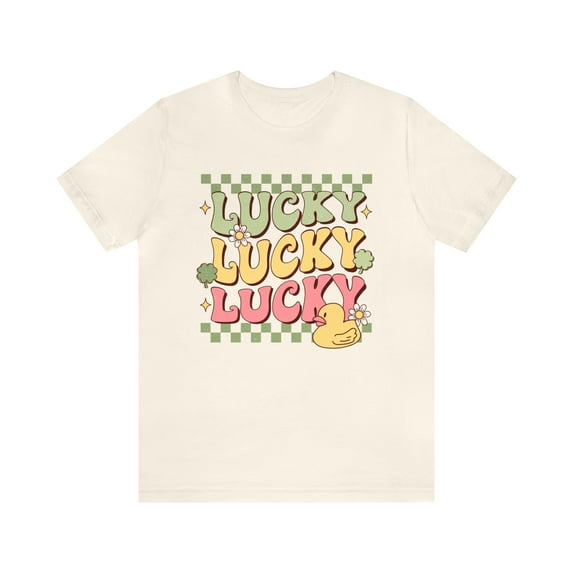Lucky Duck Rubber Duck Women's Irish St. Patrick's Day Shirt