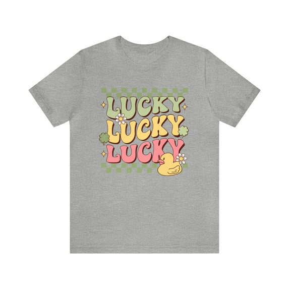 Lucky Duck Rubber Duck Women's Irish St. Patrick's Day Shirt