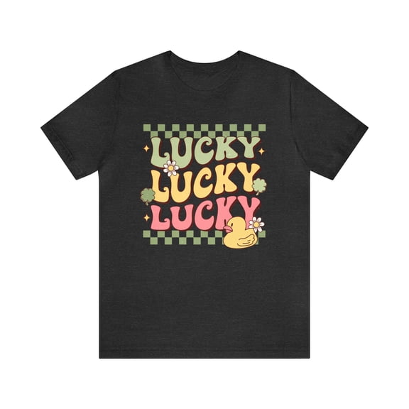Lucky Duck Rubber Duck Women's Irish St. Patrick's Day Shirt