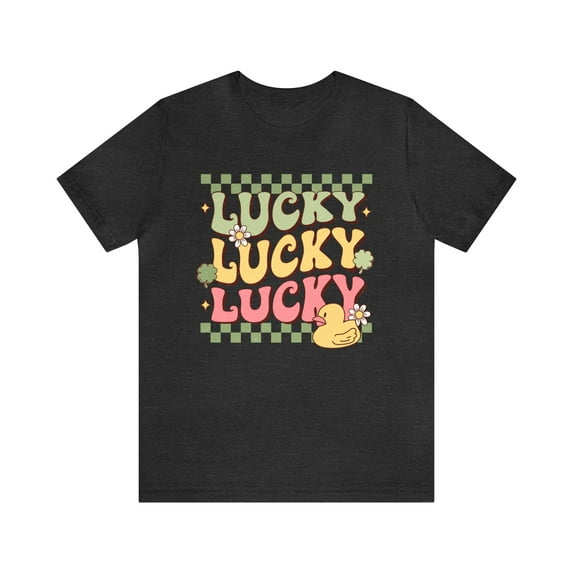 Lucky Duck Rubber Duck Women's Irish St. Patrick's Day Shirt