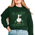 thumbnail image 1 of Lucky Duck - Women's Graphic Sweatshirt, 1 of 11
