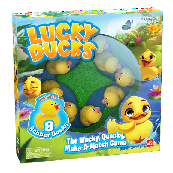 Goliath Lucky Ducks: Matching Shapes Game