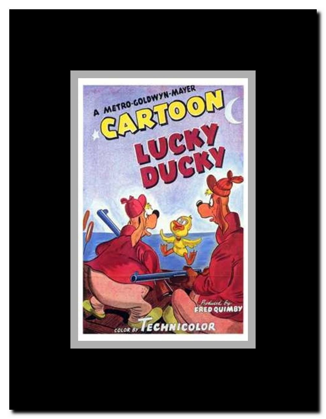 Lucky Ducky Framed Movie Poster