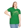 thumbnail image 1 of Lucky Dude, Gildan Unisex Softstyle T-Shirt, St Patricks Graphic Tee, S-3XL, 1 of 6