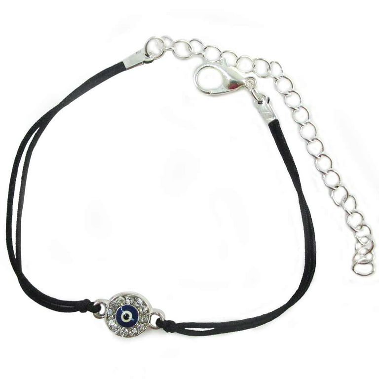 Crystal String Charm Bracelet